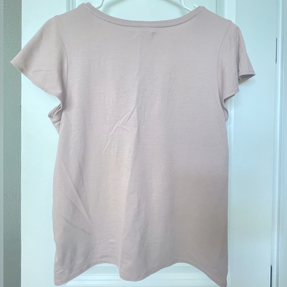 Madewell v neck flutter tee - Picture 2 of 5